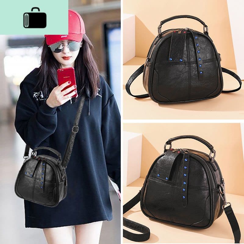 上新小包包女包2020新款韩版潮女士单肩斜挎包时尚简约百搭少女包NEW LAKE女士单肩包图片