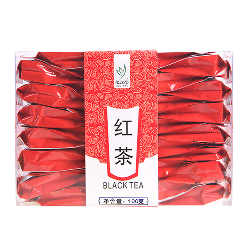 忆江南茶叶红茶香浓醇厚鲜甜爽口工夫红茶塑盒红茶100g