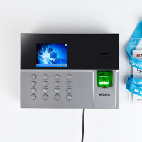 晨光(M&G)AEQ96708智能云考勤机 WIFI指纹考勤机 签到机 上班打卡器 异地分店打卡机 彩屏考勤机