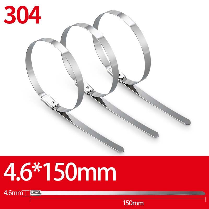 迦毅304不锈钢扎带4.6x150mm根高清大图