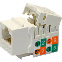 柯菲林 kevolin FT-M45K5E RJ45非屏蔽超五类网络信息模块 （单位：件）