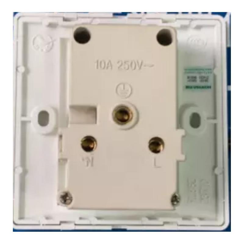鸿雁 HONYAR RA86Z23-10 10A/250V六孔插座