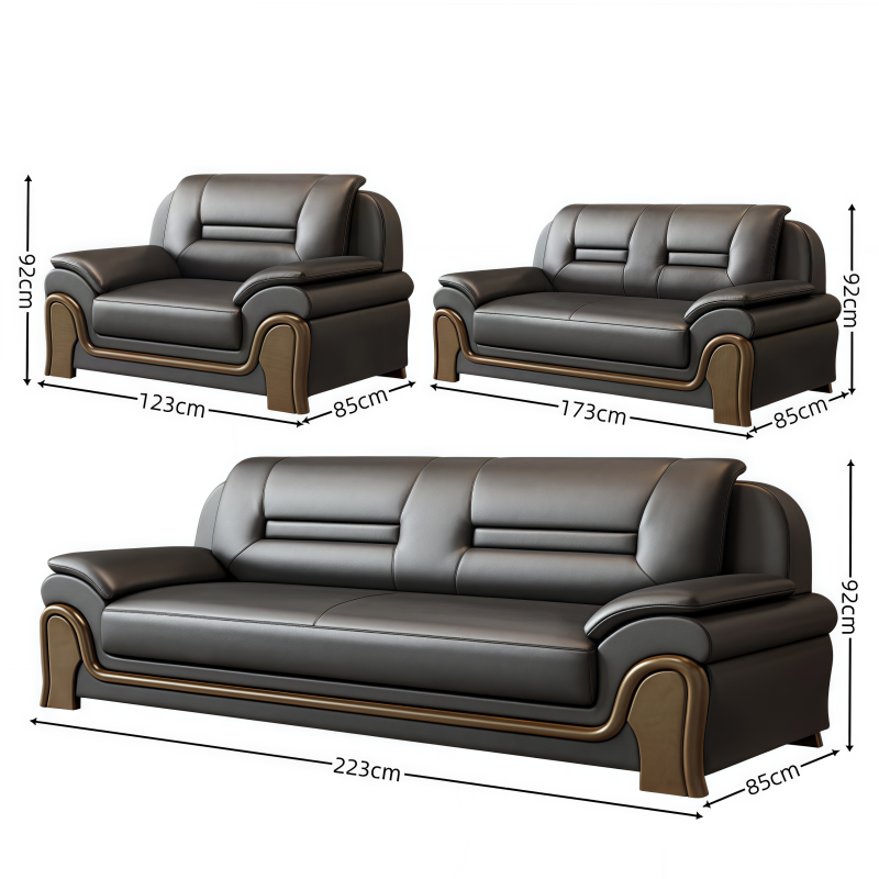 豫龙都办公沙发3+2+1/套高清大图