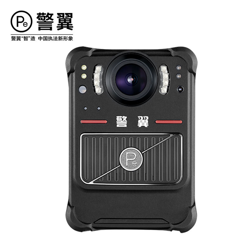 警翼F1对讲机记录仪3200万高清红外夜视移动侦测超强防护防水防震肩带背夹多种佩戴32G版单电 黑色高清大图