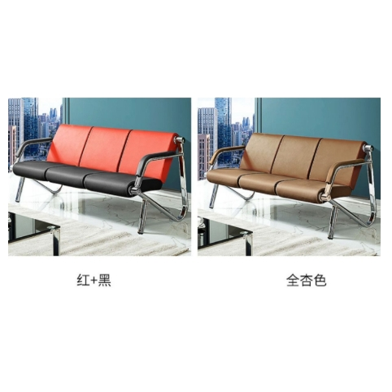 白寅 BY-BGY002 办公椅 三人位