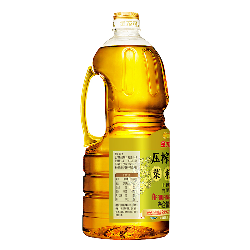 金龙鱼 压榨本香 菜籽油/ 1.5L高清大图