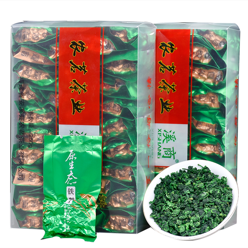 2025新茶安溪铁观音春茶清香型铁观音乌龙茶兰花香型茶叶盒装500g
