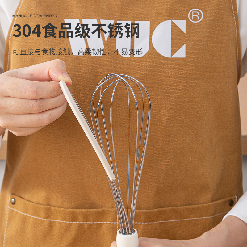 [补贴10%]不锈钢打蛋器手动家用搅奶油打发器鸡蛋搅拌神器打蛋棒烘焙烘培高清大图