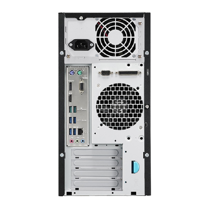 H华硕(ASUS)D630MT 商用台式机整机 19.5英寸显示器( I5 7400 4G 1T 黑 无系统)高清大图