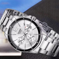 卡西欧MTP-1375L-1AVPF石英表指针设计防水50米全国联保