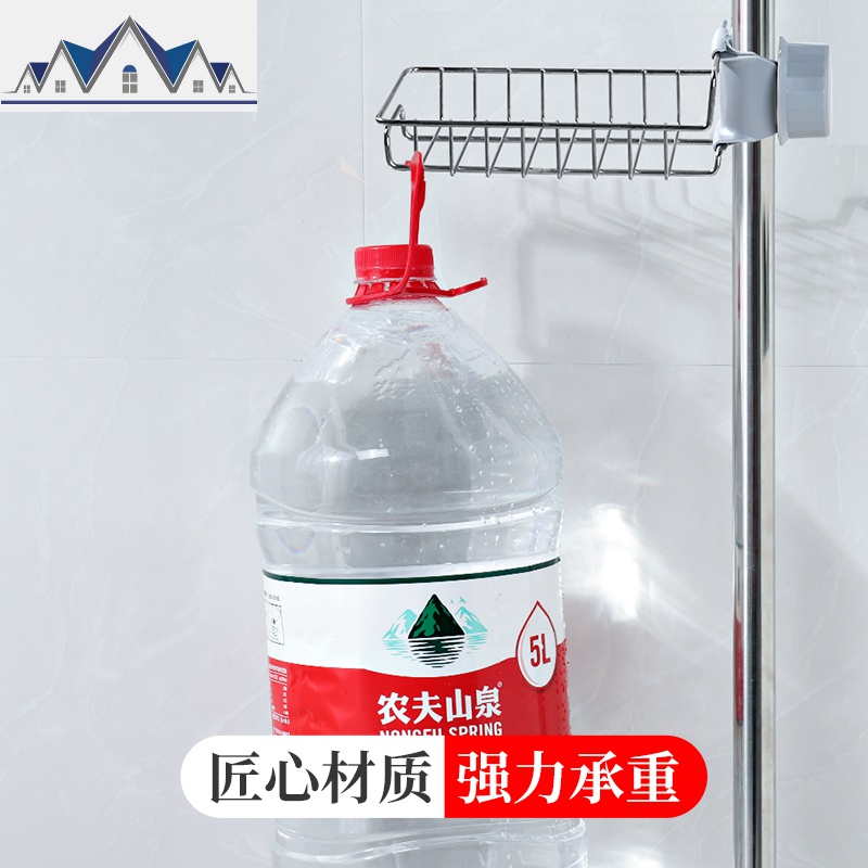 厨房用品水龙头置物架不锈钢收纳架沥水收纳盒水水池挂架洗碗池 三维工匠高清大图