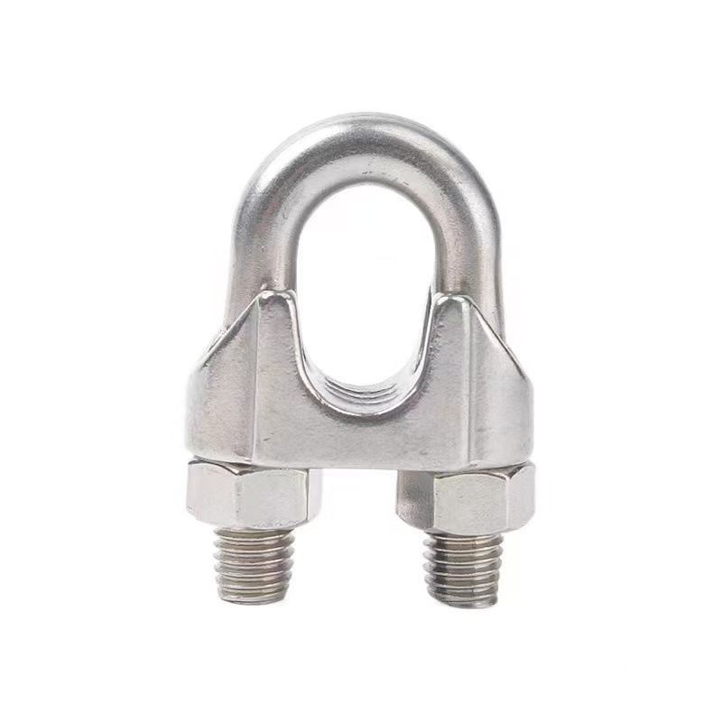 伟鹏双兴 304不锈钢钢丝绳卡头U型卡 M10【304材质】个