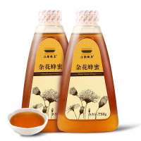 江南蜂王(Jiang nan queen bee) 杂花蜂蜜 750g/瓶X2瓶 滋补蜂蜜 多种花 瓶装蜂蜜 百花蜜