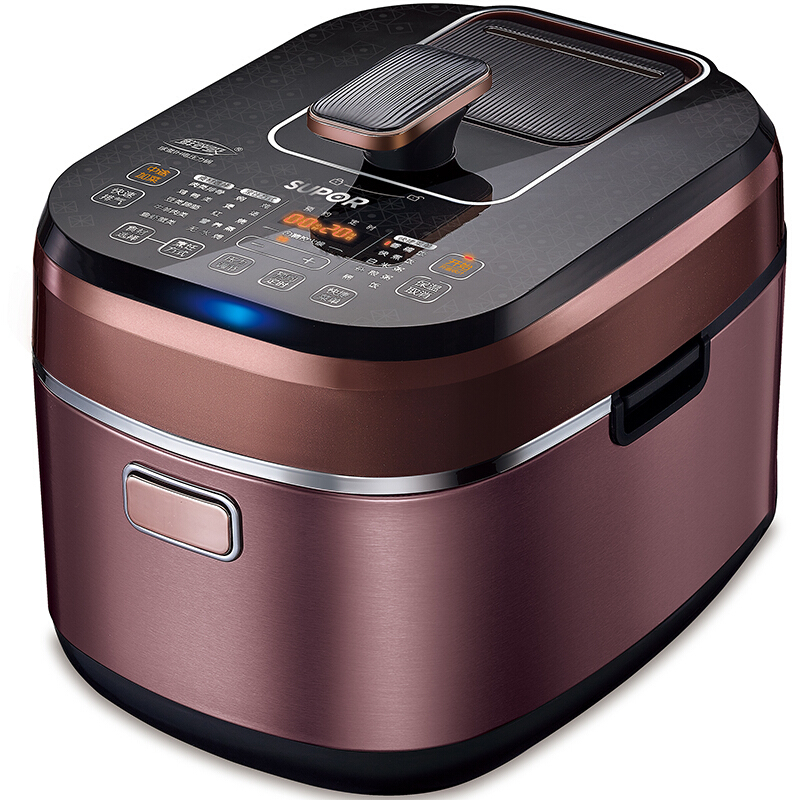 苏泊尔(SUPOR)电压力锅 IH电磁加热 中途加菜 鲜呼吸 CYSB50FH5Q-130 5L高压锅
