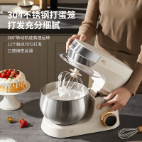 利仁CSJ-A806小白鲸厨师机家用和面机揉面一体机 5L大容量12档精细可调 800W直流电机厨师料理机