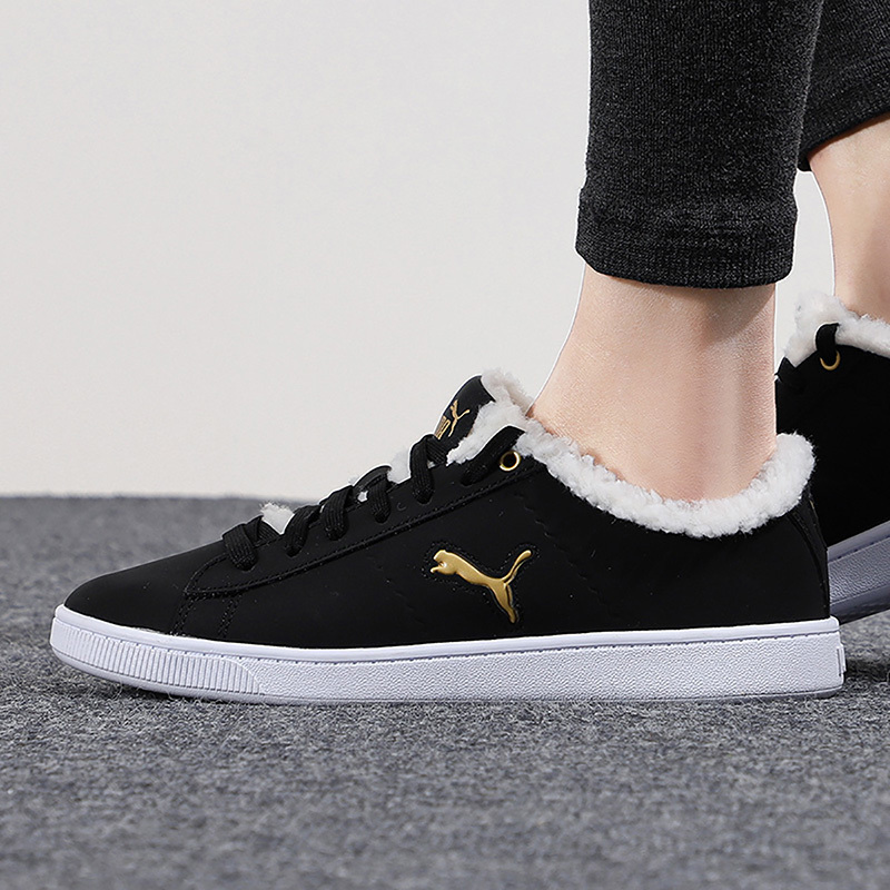 Puma 彪马Vikky v2 Cat Teddy女子运动休闲板鞋381090-01
