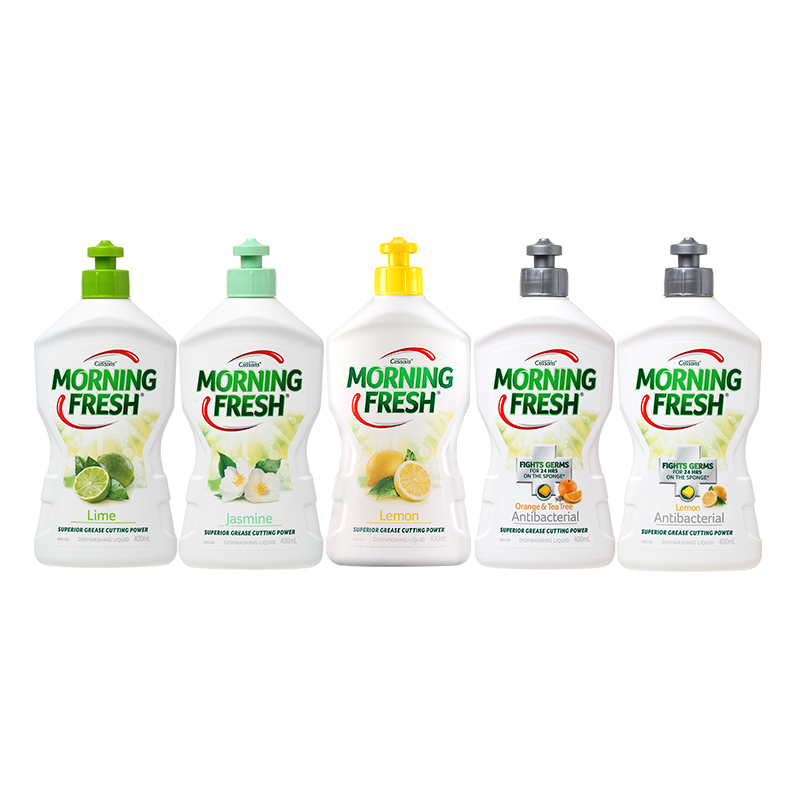 【澳洲特产】Morning fresh 超浓缩去油污洗洁精洗碗液 去污不伤手 400ml/瓶 青柠型