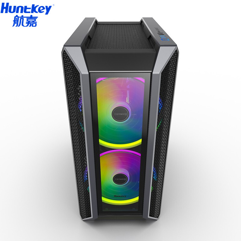 航嘉(Huntkey)MVP凯撒电竞游戏机箱(i9-10900k 16GB 250G固态+1TB RTX4000 8G显卡 Z490-plus主板 水封风扇)