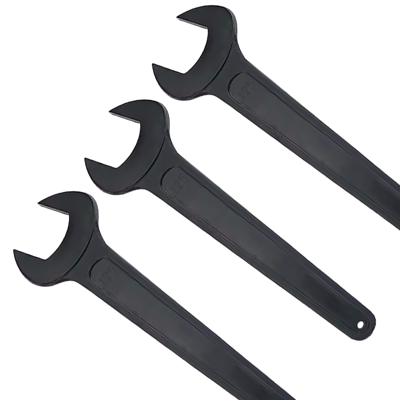 立伟铁牛单头呆扳手125mm/把高清大图