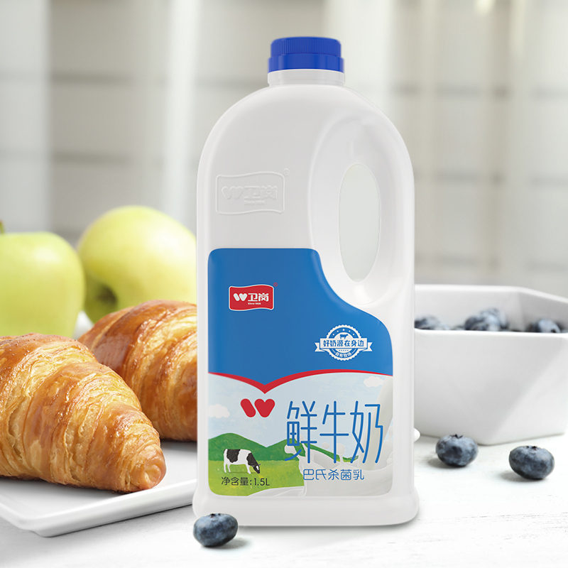卫岗巴氏纯牛奶家庭装桶1.5l报价_参数_图片_视频_怎么样_问答-苏宁易