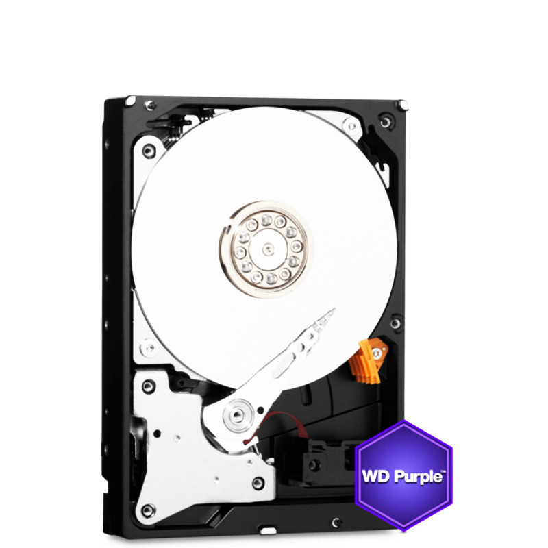 西部数据(WD) 紫盘 2TB SATA6Gb/s 64M 监控硬盘 WD20PURX (单位:个)