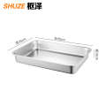 枢泽 不锈钢餐盆 45*35*10CM 个