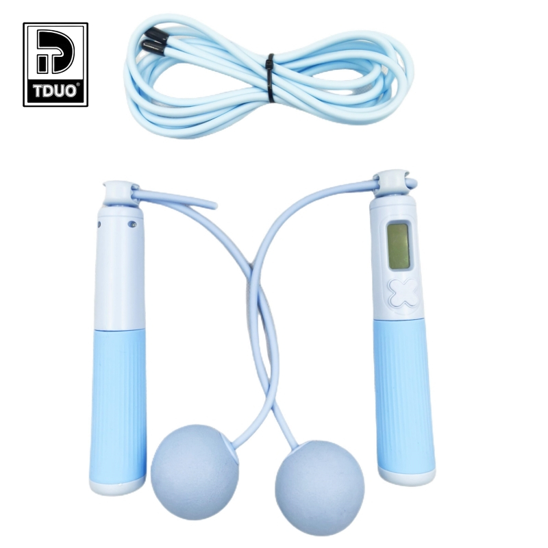 TDUO 智能计数跳绳 TS8 条 湖蓝色 4XL