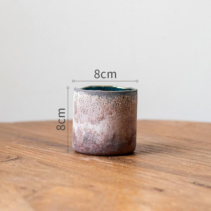 家柏饰(CORATED)手工艺术玻璃瓶花瓶花器做旧摆件复古文艺工业风个性欧式 锈莅玻璃瓶(小号)高清大图