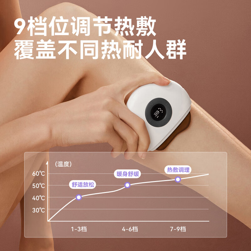左点砭⽯按摩器白金礼盒款 ZD-JS0201高清大图