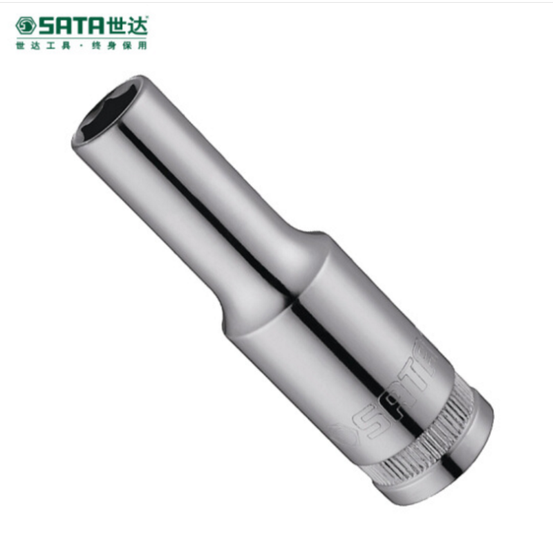 世达（SATA） 12.5mm系列6角公制长套筒32mm 13417