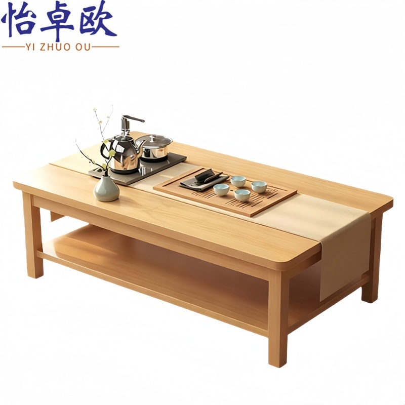 怡卓欧实木 茶几高清大图