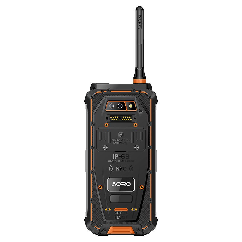 遨游(AORO)M5-DMR 数字模拟对讲三防智能手机全网通4G双VOLTE 超长待机 双模对讲 6+128G高清大图