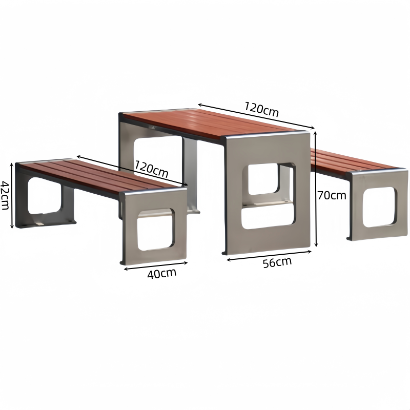 豫龙都 户外桌 1.2m+两椅 套高清大图
