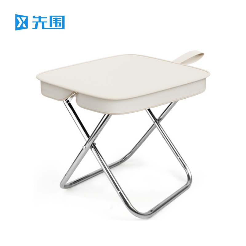 先围 户外折叠凳 30*26*28cm白不锈钢手包款 个