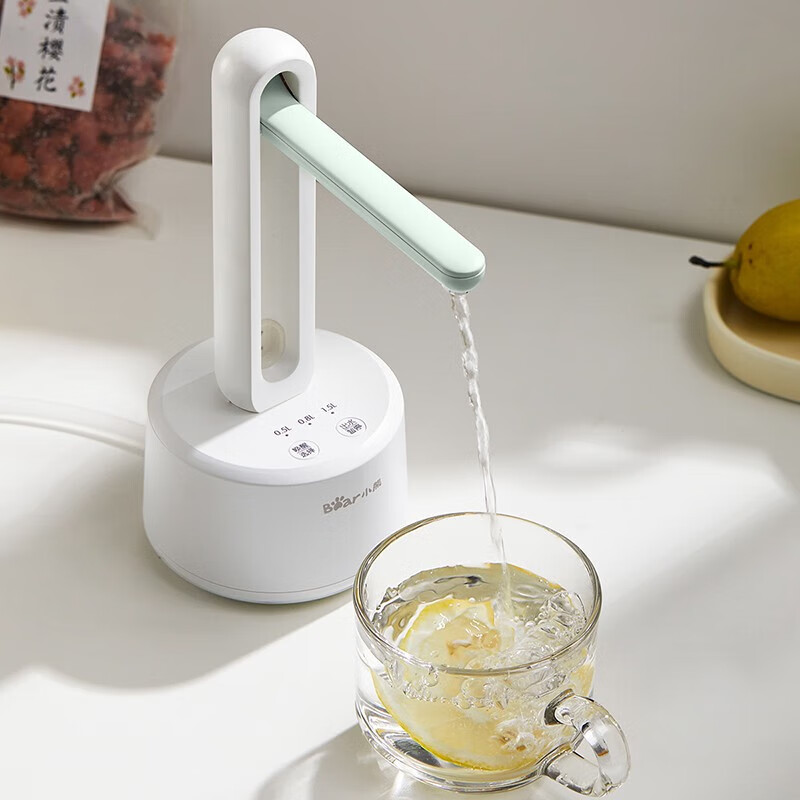 小熊(Bear)电动桶装水抽水器 自动桶装纯净饮用水上水器压水器饮水机抽水泵 YSJ-D05M1