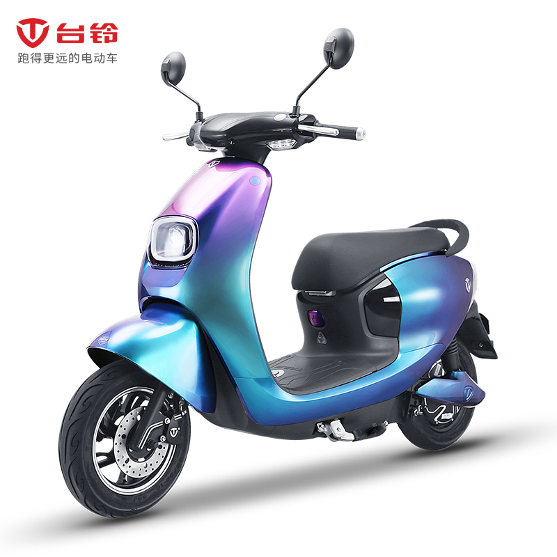 台铃新款米拉一键启动60v电动轻便电动摩托车