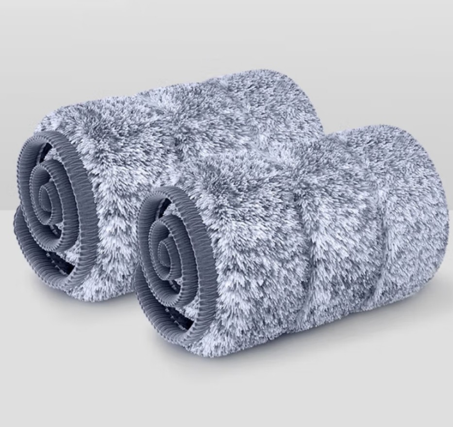 五月花 刮刮乐平板拖把的配布45cm 2块装