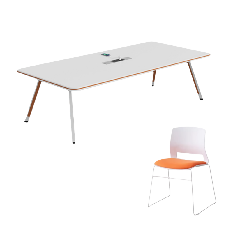 璎蕙 学习桌一桌6椅张高清大图