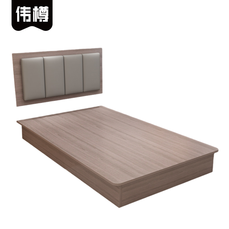 伟樽单人床135*200*86cm张高清大图