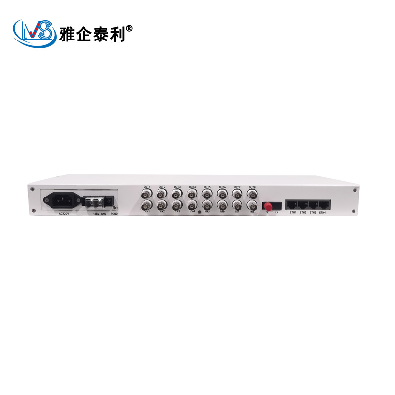 雅企泰利/光端机/MS-8E1+4ETH高清大图