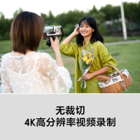 索尼Alpha 6100 A6100L APS-C画幅微单 数码相机 (白色 ILCE-6100L A6100L 16-50mm镜头)