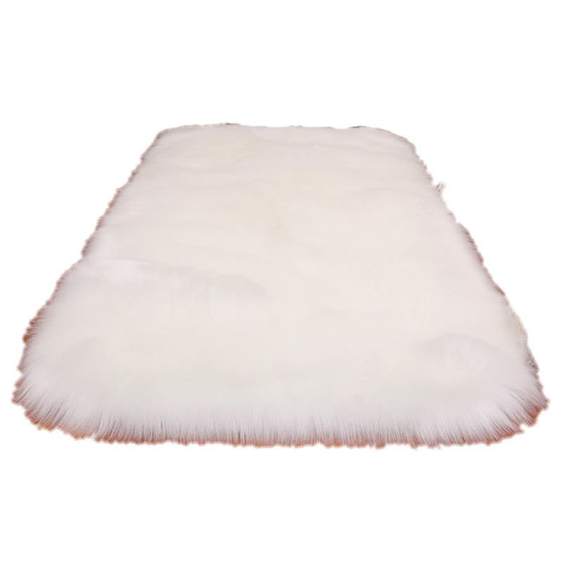 美帮汇欧式客厅长毛绒地毯卧室床边地垫满铺房间公主飘窗网红仿羊毛图片