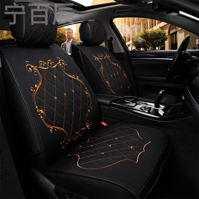 CX70T专用座套幻S3L比速T5秋冬亚麻全包汽车坐垫四季通用_fKL54