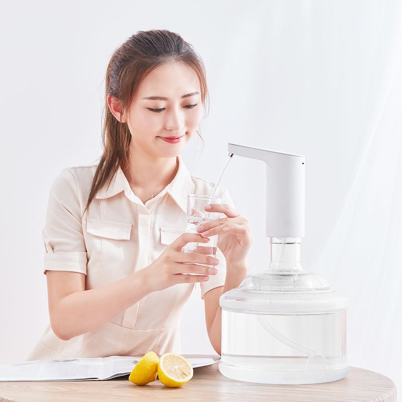 小浪 小米有品自动上水器套装 适配主流桶装水规格 送提桶器 抽拿提水更方便