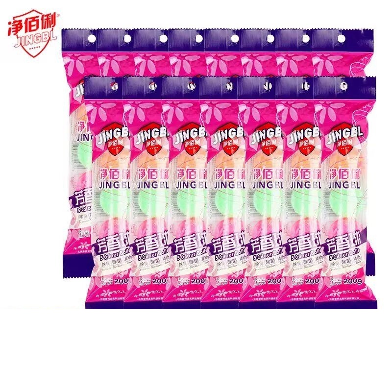 净佰俐 小便池除臭芳香球除杀菌厕所洁厕球卫生间除臭球 200g大圆球*30袋
