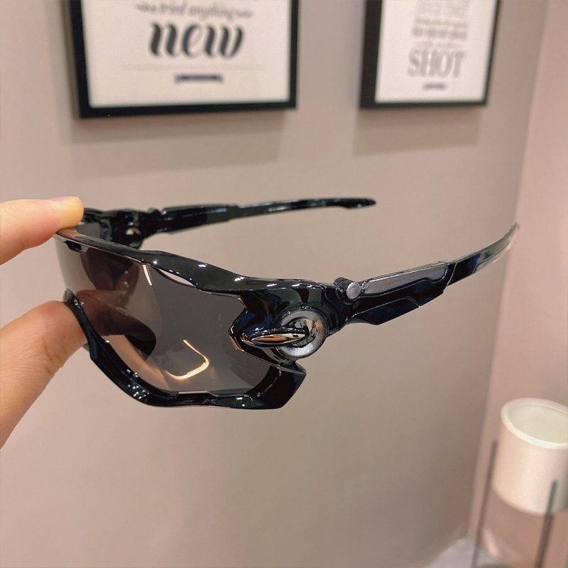 古达运动太阳镜男女强光眼镜户外骑车墨镜自行车骑行黑框眼睛