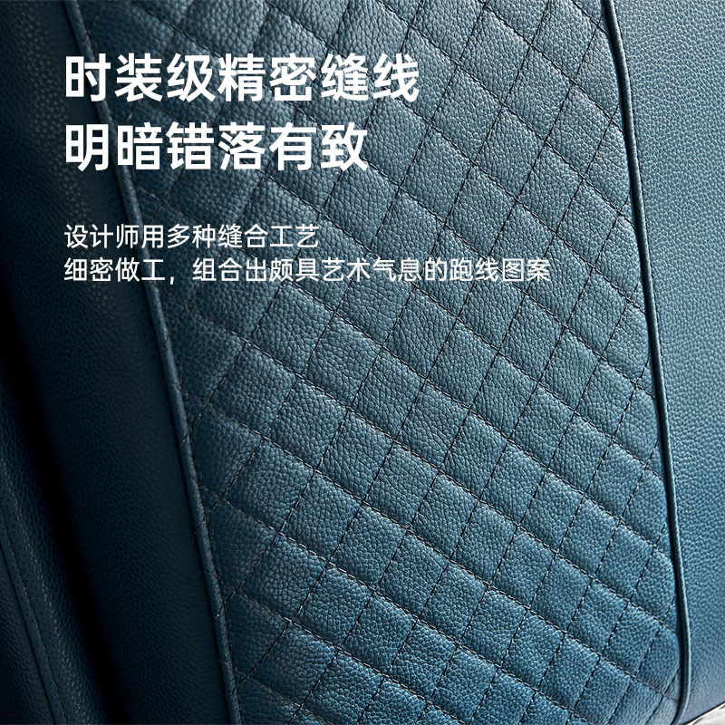 [经典时尚皮床]慕思现代经典时尚 真皮床双人床1.8米 奥兰岛