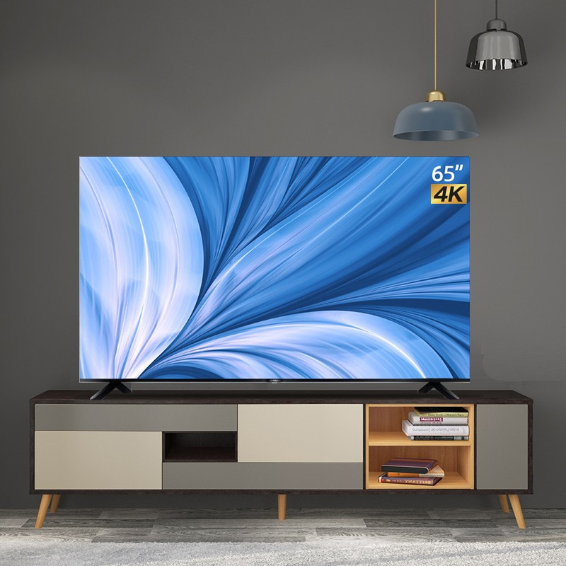 夏普(SHARP)4T-M65Q6CA 65英寸全面屏电视 4K超高清 语音智能网络平板电视 展示机挂墙版