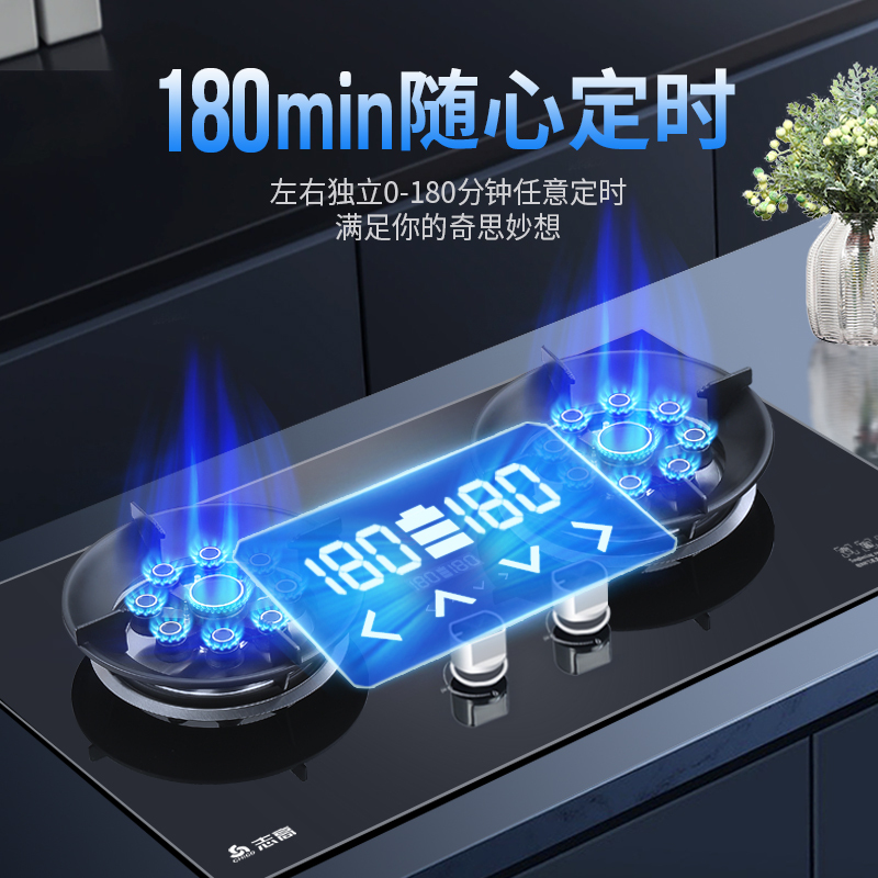 志高猛火燃气灶F218天然气