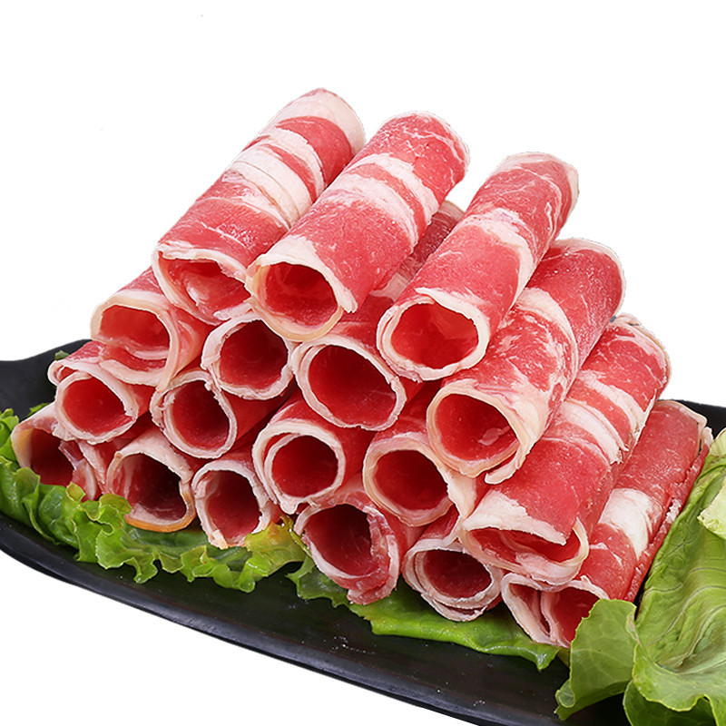 肥牛卷 新鲜雪花肥牛肉 牛肉卷 烤肉火锅 内蒙古草原火锅食材 1kg
